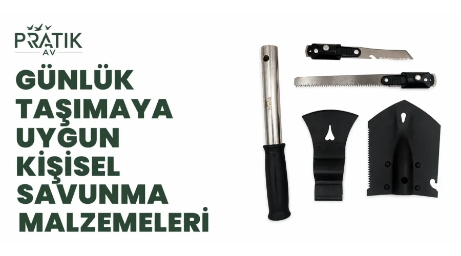 Günlük Taşımaya Uygun Kişisel Savunma Malzemeleri